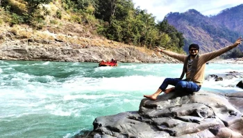 Ganga River, Rishikesh - Swarg Ashram