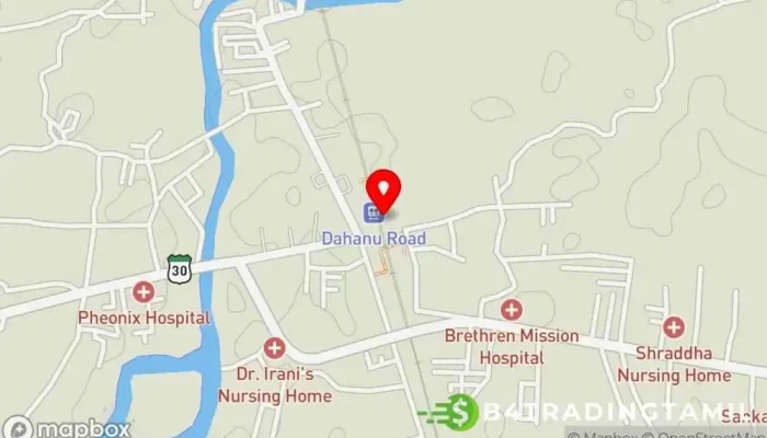 Bajaj Finance Branch -  வரைபடம் - Thane, டஹனு