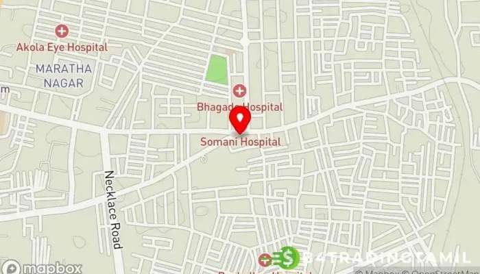 Bank Of Maharashtra -    Akola Jathar Peth Branch வரைபடம் - Akola, அகோலா