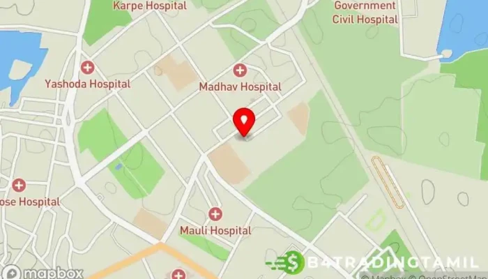 Bank Of Maharashtra -    Aundha Naganath Branch வரைபடம் - Hingoli, ஹிந்கோலீ