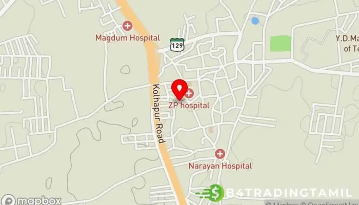 Bank Of Maharashtra -    Kagal Main Road Branch வரைபடம் - Kolhapur, க்கள்