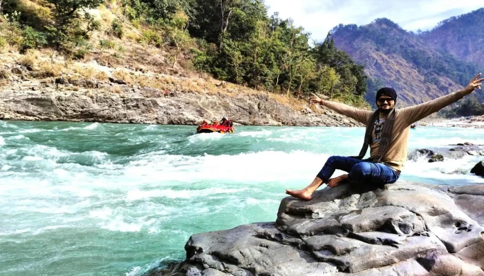 Ganga River, Rishikesh - Swarg Ashram