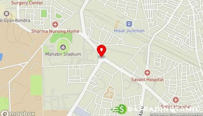 வரைபடம் ஹிசார்  இல் ஹிசார்