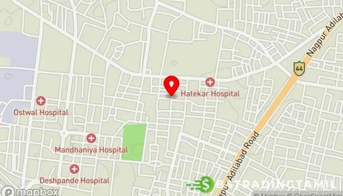 Icici Bank Hinganghat -  Branch Atm வரைபடம் - Hinganghat, ஹிங்கன்காட்