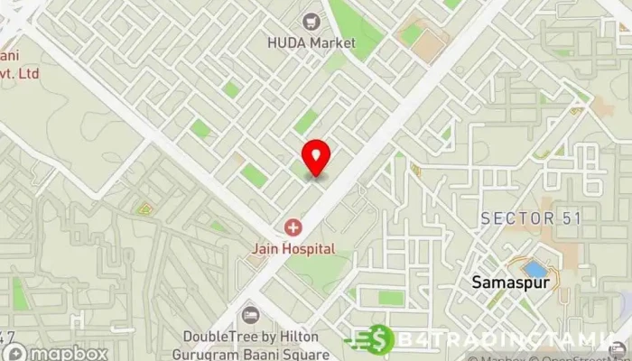 வரைபடம் இன்ஸ்டி சர்வீஸ் அபார்ட்மெண்ட் இல் Gurugram, குருகிராம்
