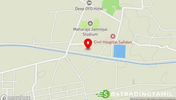 Jat Dharamshala Safidon Haryana -  வரைபடம் - Safidon, சஃபீதோன்