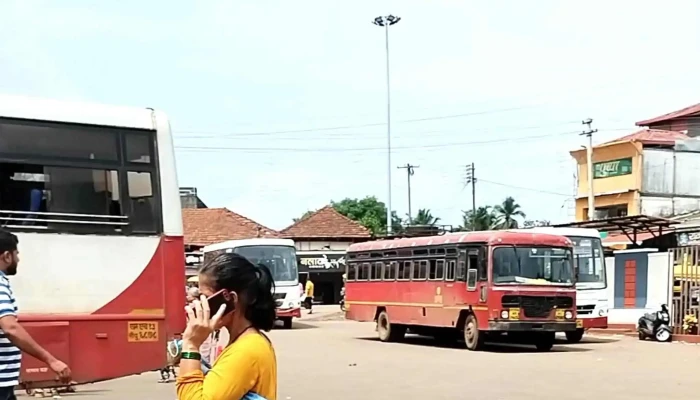 Kudal St Bus Stand இருப்பிடம் - Kudal, குடால்