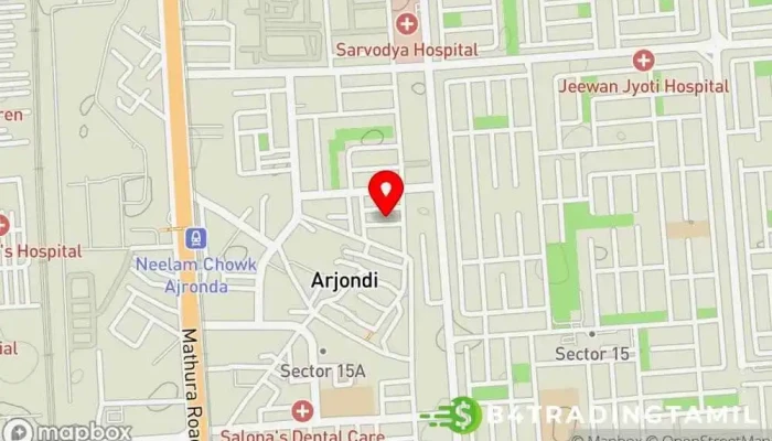வரைபடம் ல் எலக்ட்ரானிக்ஸ் ஸ்டோர் இல் Faridabad, ஃபரிதாபாத்