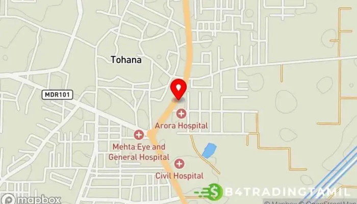 Muthoot Finance Gold Loan -  வரைபடம் - Tohana, டோஹானா