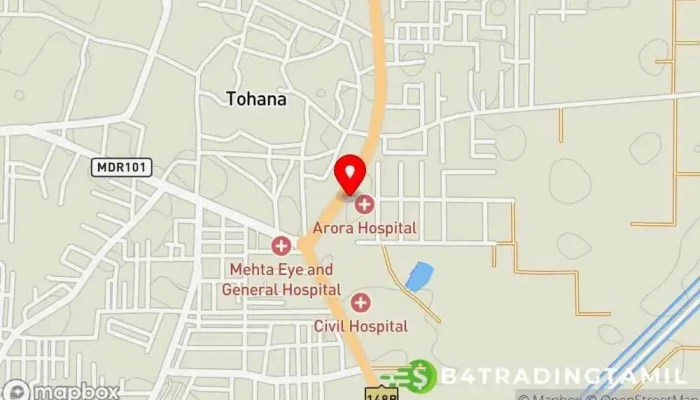 Muthoot Fincorp Gold Loan வரைபடம் - Tohana, டோஹானா