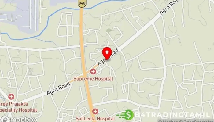 Nittaannn Ttyknnnoosttiks வரைபடம் - Bhiwandi, பிவண்டீ