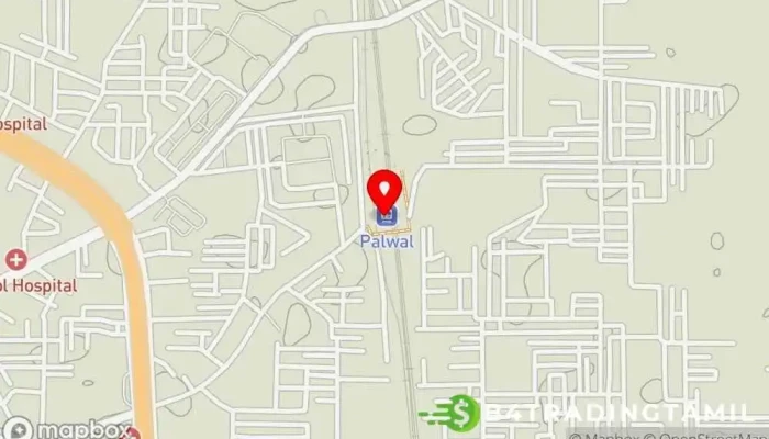 Plvaal வரைபடம் - Palwal, பல்வால்றுரல்