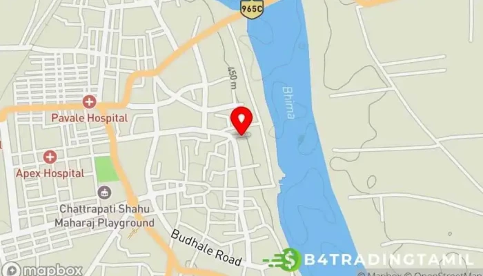 Sri Uttaradi Math -  வரைபடம் - Pandharpur, பந்தர்பூர்