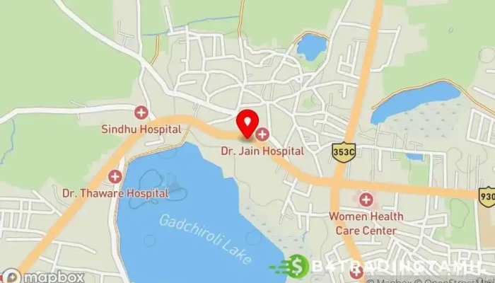 State Bank Of India Garchiroli -  வரைபடம் - Gadchiroli, கட்சிரோலி