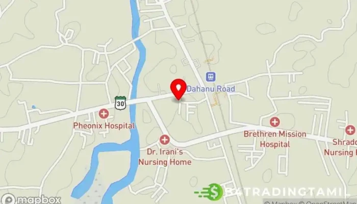 Stteett Paangk Aap Intiyaa வரைபடம் - Thane, டஹனு