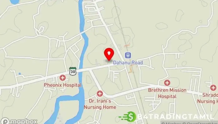 Vcai Jnnntaa Ckaakri Vngki   Taaknnnu Roott Piraanyc வரைபடம் - Dahanu, டஹனு